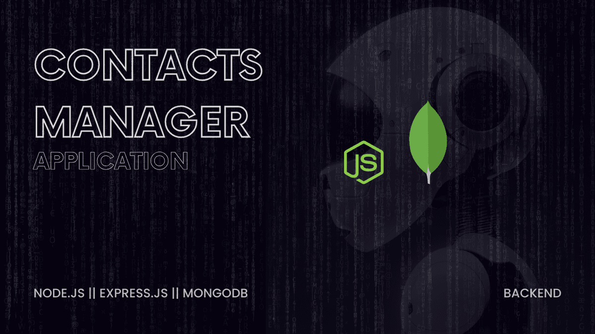 My-Contacts Backend